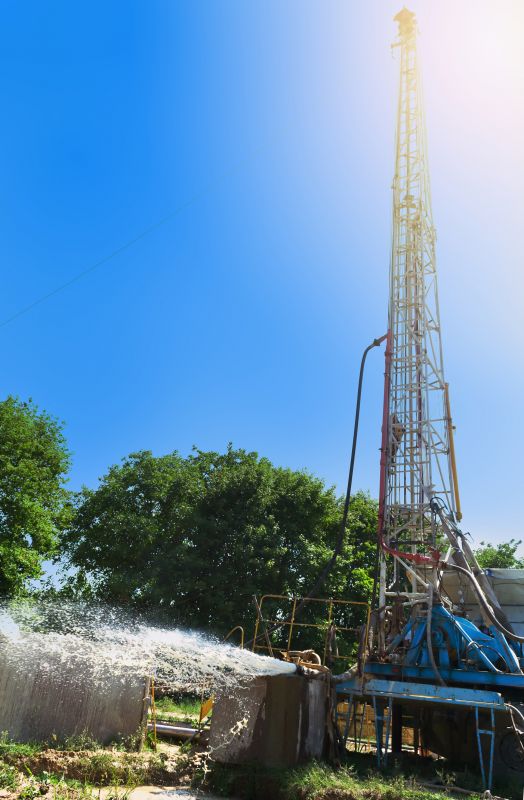 Products For Well Digging Installations in use