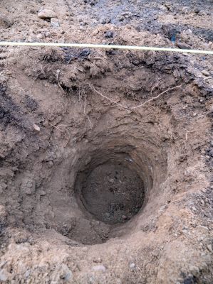 Well Digging Installation